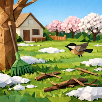 Spring Lawn Cleanup Suffolk County Nassau County Long Island 