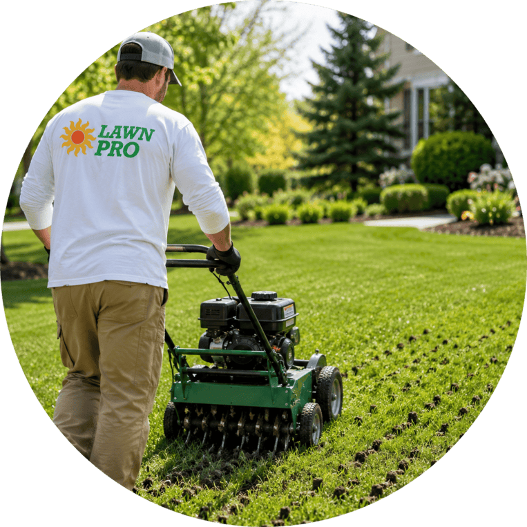 Lawn Pro aeration technician (1)
